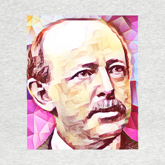 Horatio Alger Pink Portrait | Horatio Alger Artwork 13 by JustLit